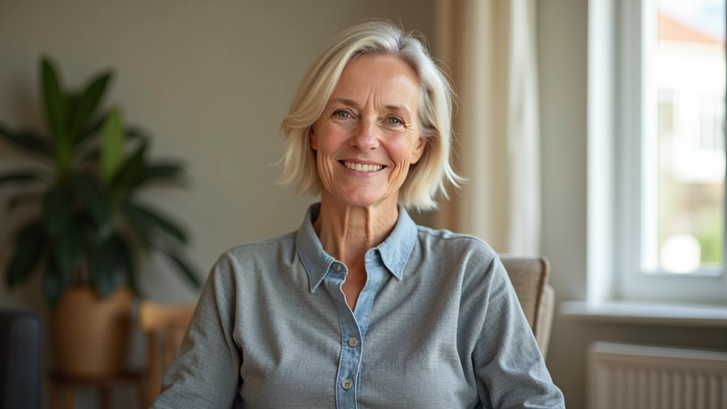 Confident adult in contemplative moment during personal growth journey